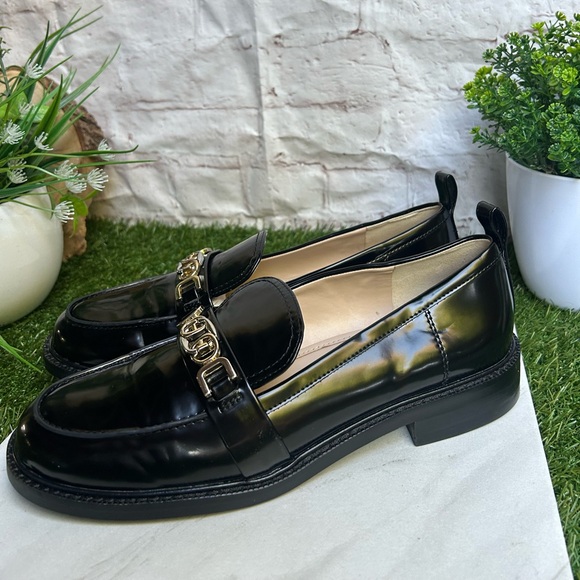 Sam Edelman christy black patent Leather loafers Size 9.5 womens gently us… - Picture 10 of 16